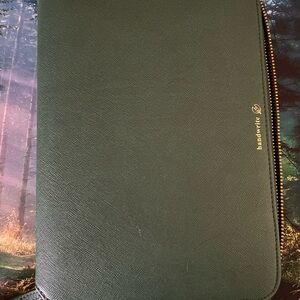 Hobonichi A5 Green Zipper Cover